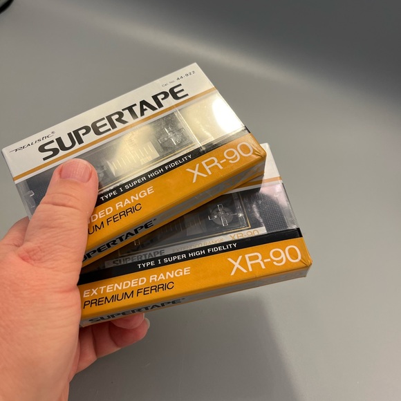 Two New Sealed Realistic XR-90 Supertape Cassette Tapes - Picture 3 of 5